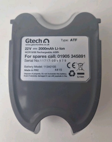 Genuine gtech 113a0105 atf001 - genuine,