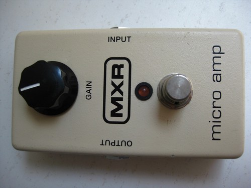 2004 model mxr micro - mxr, amp