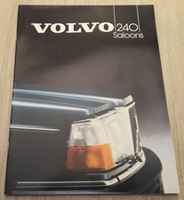 Volvo 240 Saloons Brochure 1983 - DL  GL  GLE  GLT