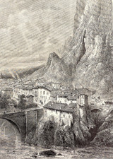 Bridge at Sisteron France