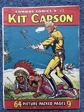 Cowboy Picture Library Comic No. 112 Kit Carson