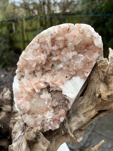 Green apophyllite and - apophyllite,