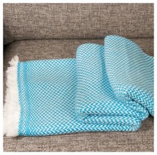 Thick Handwoven Cashmere Throw