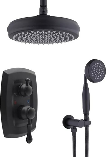 Delnet antique shower mixer - antique,