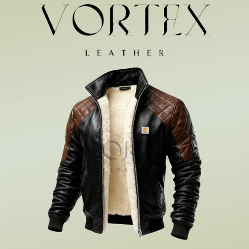 Men black brown quilted - men's, &