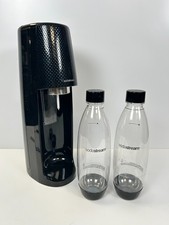 Soda Stream Machine Model SPT-001 - 2 Bottles - Black - Gas Bottle - SodaStream
