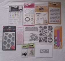 Bundle of Embossers, Stamps and Metal Die Cutters. Card Making, Scrapbooking.