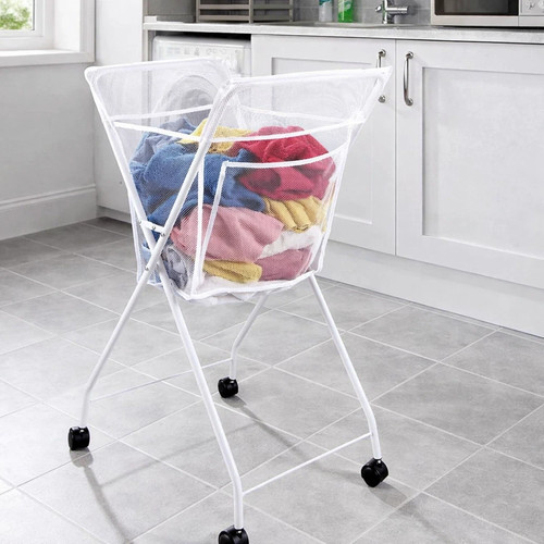 Bend folding washing basket - washing,