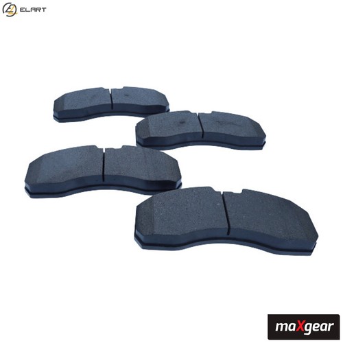 Brake pad set disc - pad,