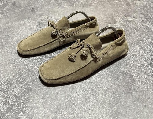 Men bally loafers - men, suede