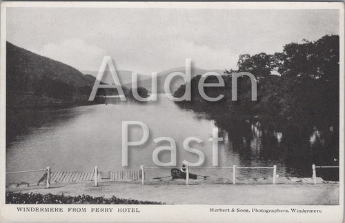 Windermere from ferry hotel - ferry,