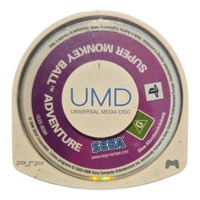 Super Monkey Ball Adventure Sony PSP Game UMD ONLY FREE P&P