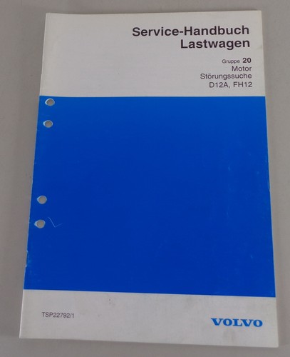 Workshop manual volvo truck - workshop,