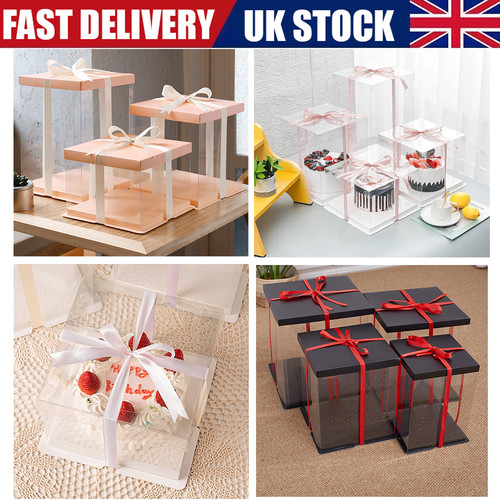 Large clear pvc gift - clear,