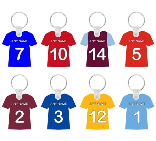 Football keyrings with any - football,