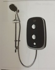 TL1968 - Aqualisa VOTZ27  Evolve Electric Shower Kit Midnight Black 10.5K