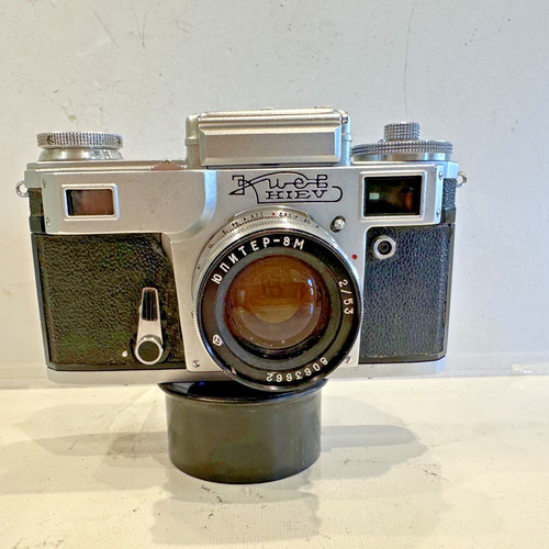 Kiev rangerfinder camera - rangerfinder,