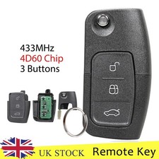 433Mhz Remote Key Fob 3 Button