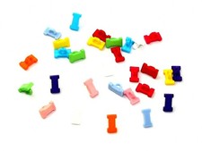 Dill Alphabet Number Buttons (Value Pack)