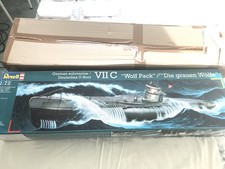 REVELL 1:72 GERMAN SUBMARINE U-BOOT VII C WOLF PACK
