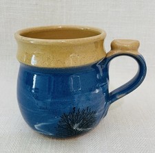 Boscastle Blue Pottery Mug Roger Irving Mocha Ware