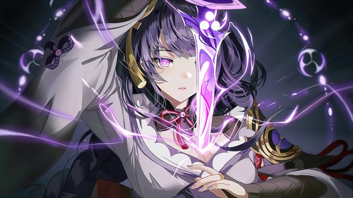 Genshin impact girls raiden - impact,