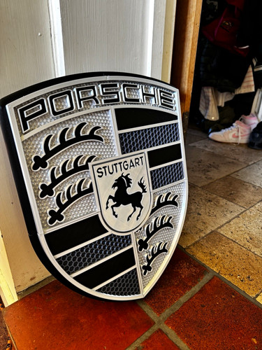 Porsche stuttgart crest shield - porsche,
