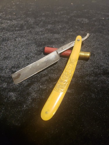 Antique straight razor - razor, by