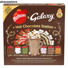 Maltesers & Galaxy Hot Chocolate Station | Hot Chocolate Gift Set Featuring Hot