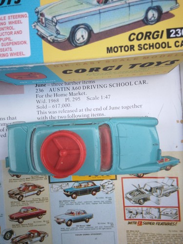 Corgi 236 austin driving - corgi,