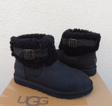 UGG JOCELIN BLACK LEATHER