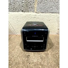 Roberts Sound38 Stereo Clock Radio Black Silver DAB/DAB+/FM/CD with CD Bookmark