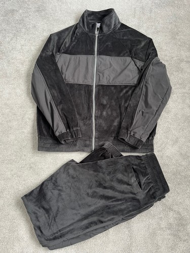 Topman mens velour tracksuit - topman,