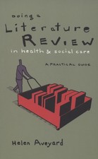 Doing a literature review in health and social care (Paperback) - FREE Shipping