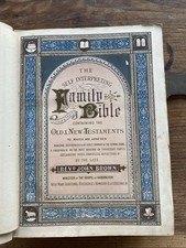 Antique Browns Family Bible 