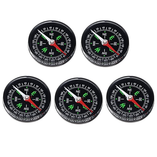 40mm mini compass 5pcs - 40mm,