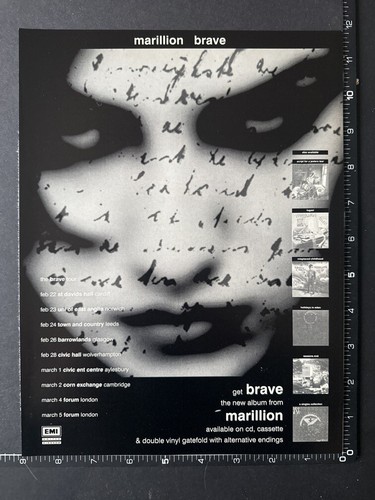 Marillion brave 8x12 - marillion,
