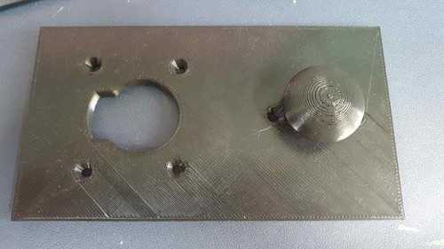 Extended router base plate for - plate,