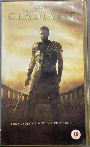 Gladiator vhs russell crowe - gladiator,