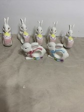 VTG White Easter Bunny Rabbit