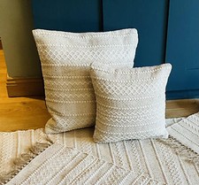 Natural Cushion Cover Cream
