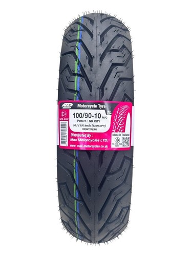 City rear tyre - tyre, 100/90