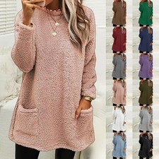 Womens Winter Fluffy Fur Teddy