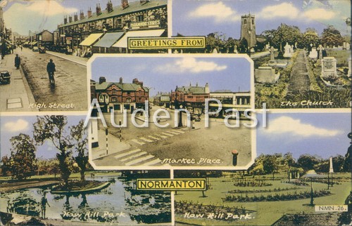 Vintage frith card normanton - vintage,