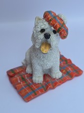 Westie Dog Figurine with