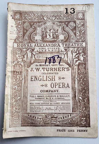 1887 liverpool theatre - 1887,