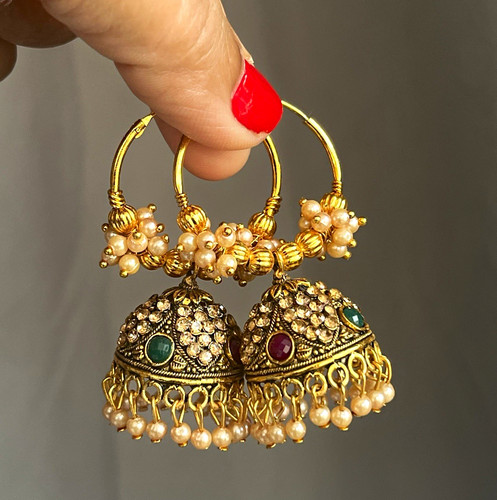 Gold tone metal - tone,