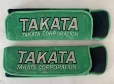 TAKATA Early 2000’s Racing Harness Pads Made In Japan Drift JDM Style Old School
