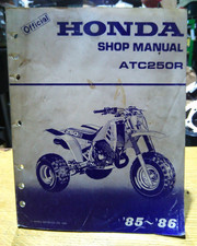 1985-86 HONDA ATC250R SHOP MANUAL