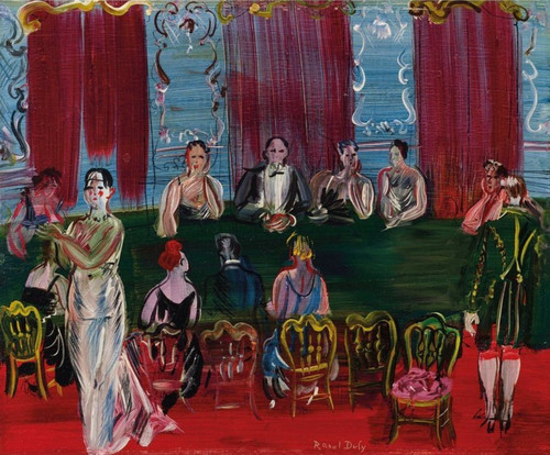 Raoul dufy baccara - dufy, :
